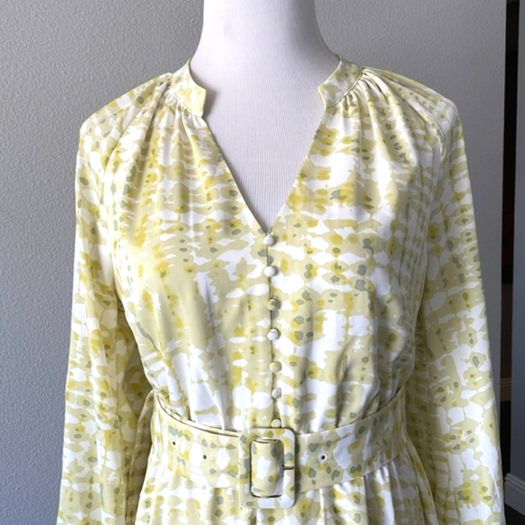 CHELSEA28 | Belted Fit & Flare Dress - Picture 5 of 7